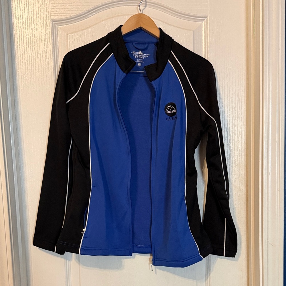 Charles River Apparel Black and Blue Women's Jacket